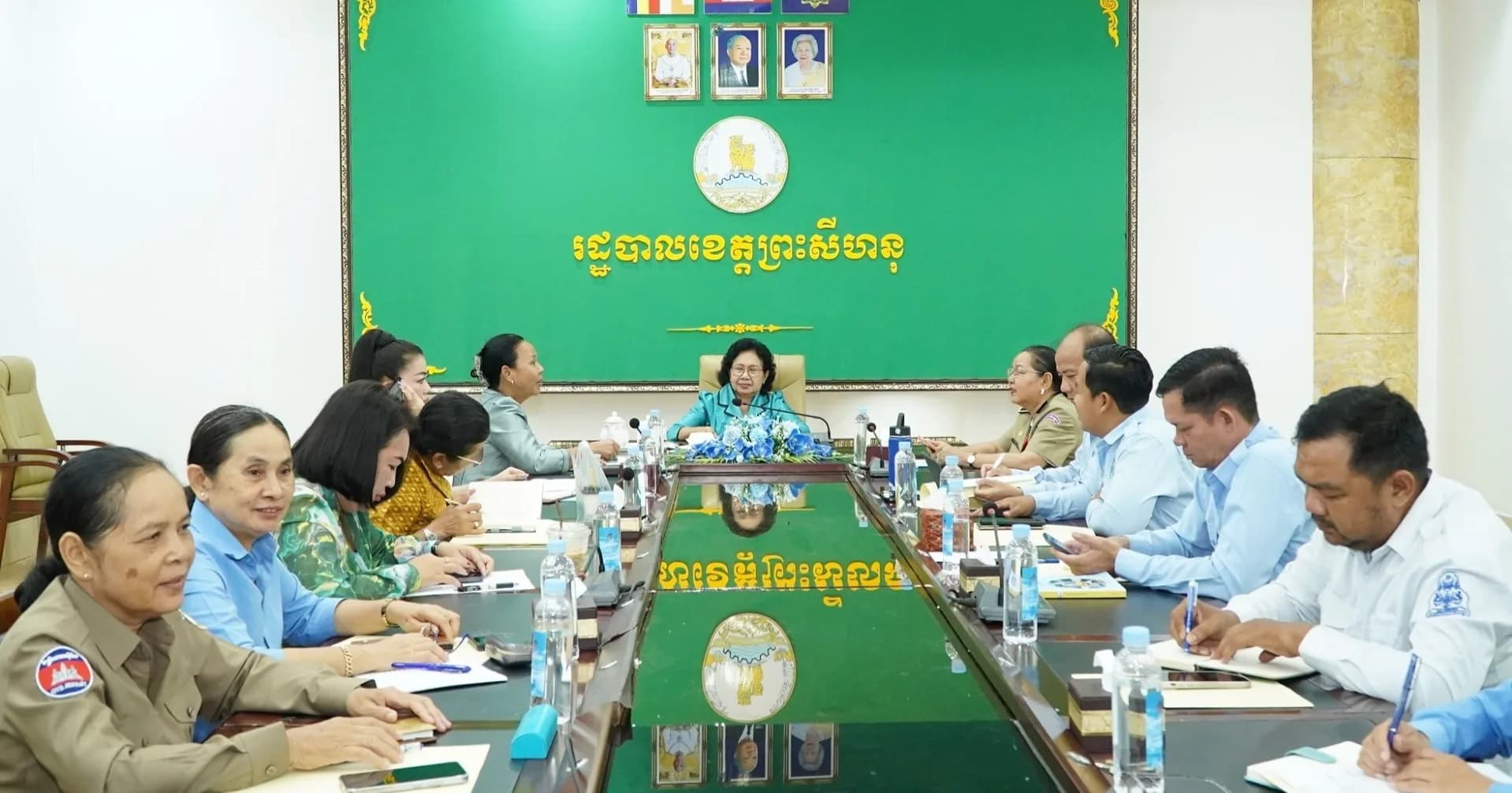 គណៈកម្មាធិការពិគ្រោះយោបល់កិច្ចការស្ត្រី និងកុមារខេត្តព្រះសីហនុ (គ.ក.ស.ក ) បើកកិច្ចប្រជុំសាមញ្ញលើកទី២៤ អាណត្តិទី៤ ដើម្បីពិភាក្សា និងដោះស្រាយបញ្ហាប្រឈមរបស់ស្ត្រី និងកុមារ