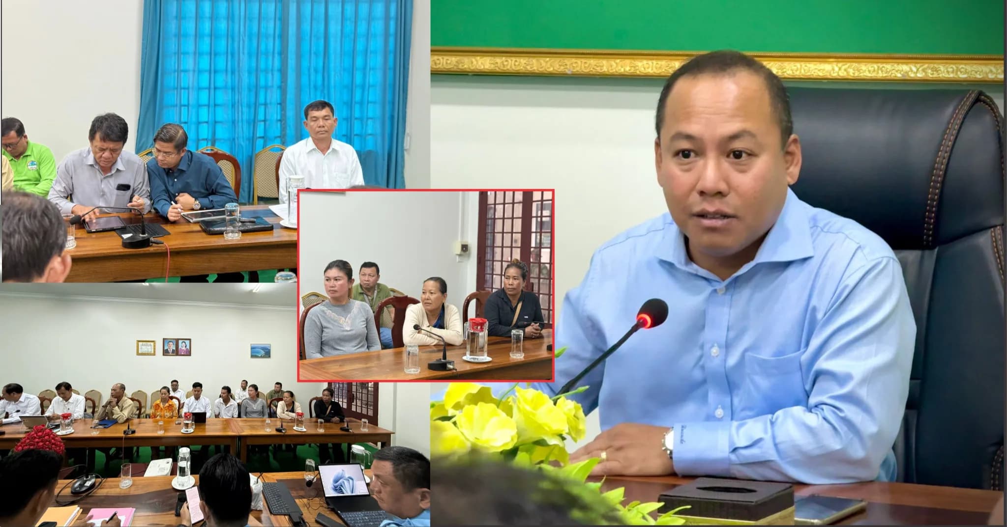 រដ្ឋបាលខេត្តព្រះសីហនុ គ្មានគោលការណ៍ដោះដូរដីជូនអ្នកចូលទៅទន្ទ្រានដីរដ្ឋដោយខុសច្បាប់នៅតំបន់ក្បាលឆាយទេ (មានវីដេអូ)