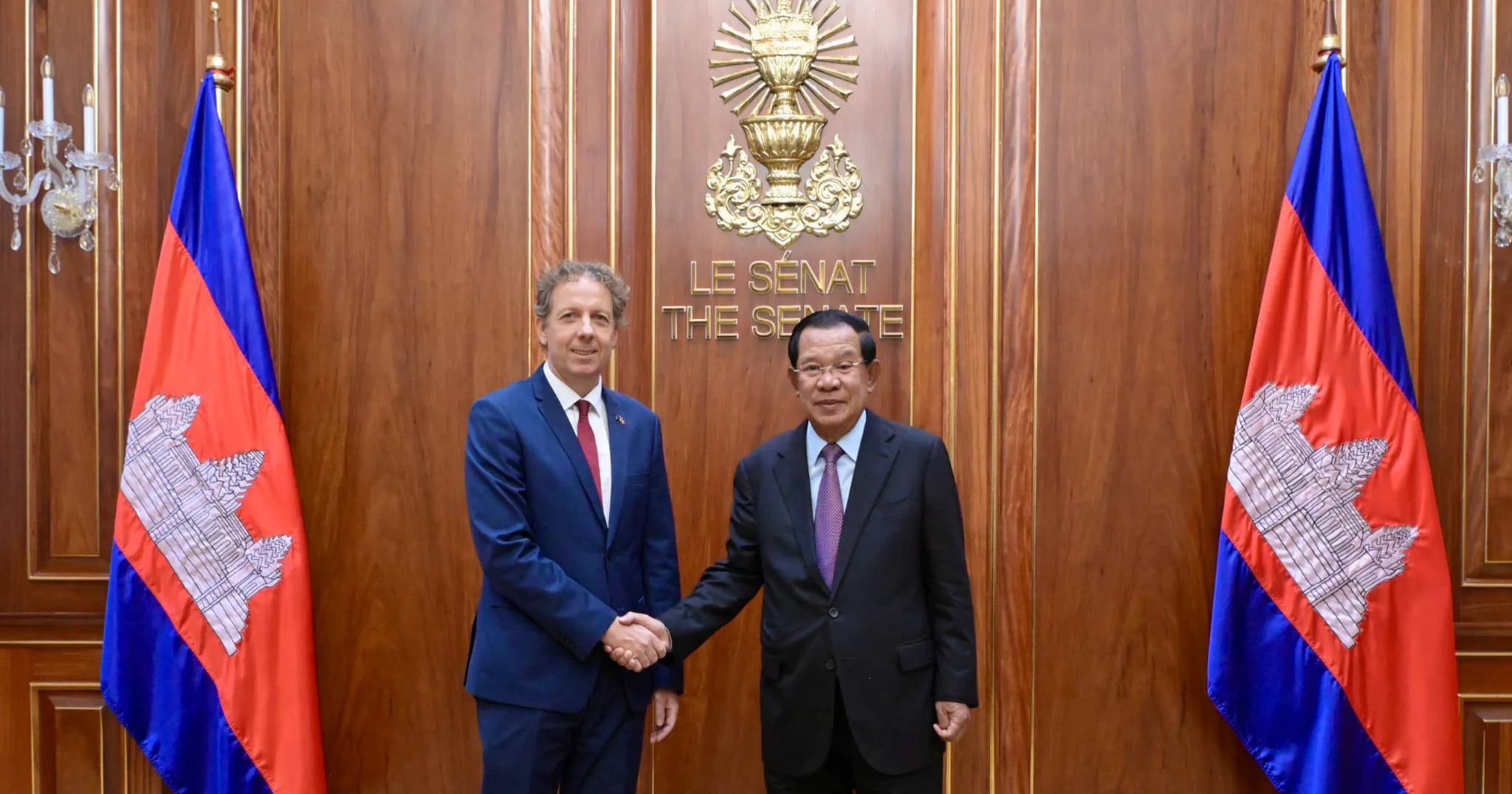 សម្តេចតេជោ ហ៊ុន សែន អនុញ្ញាតជូន គណៈប្រតិភូសហភាពអឺរ៉ុប ចូលជួបពិភាក្សាការងារ