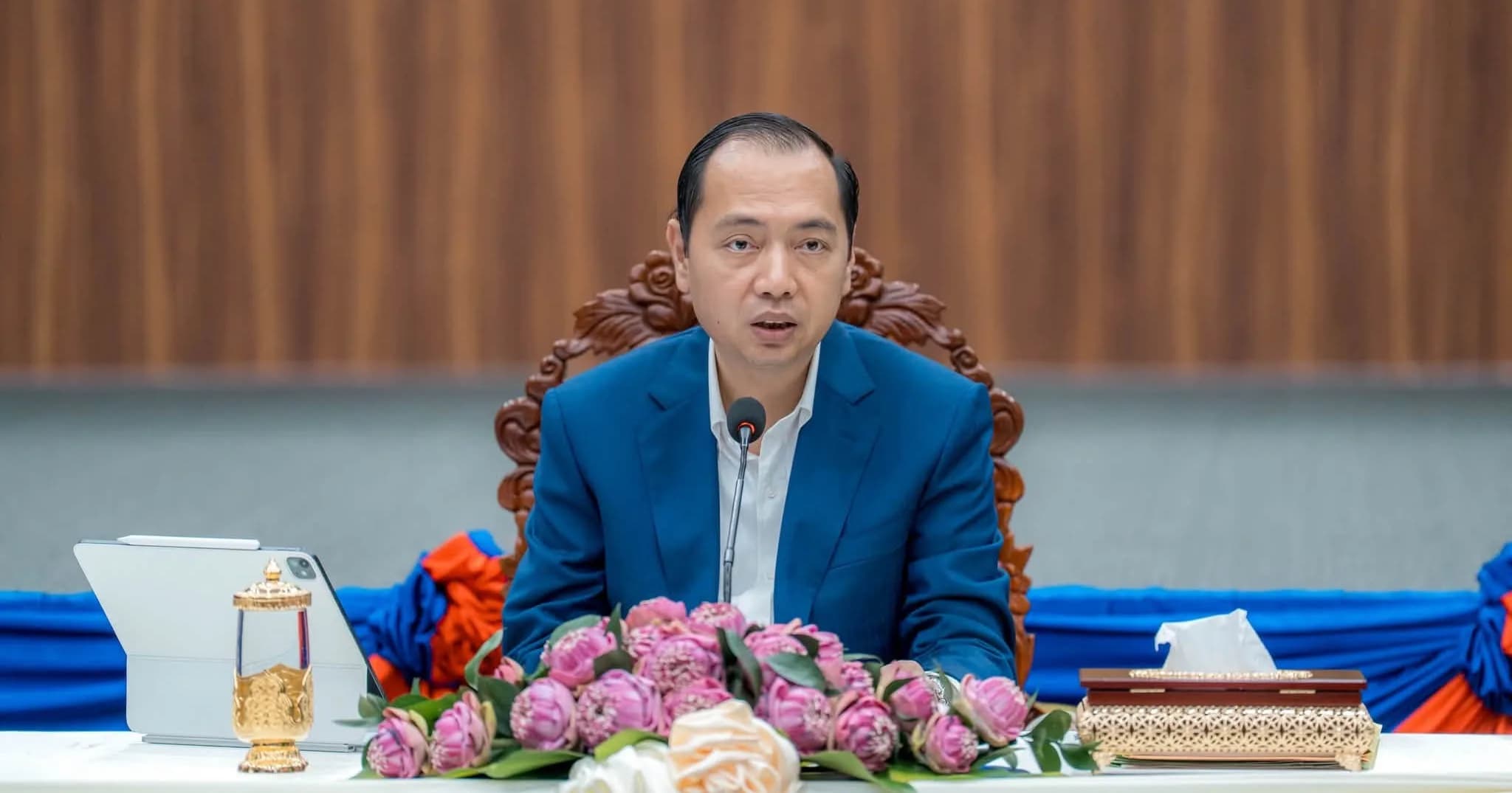ឯកឧត្តម នេត្រ ភក្រ្តា អញ្ជើញជាអធិបតីបិទកិច្ចប្រជុំវាយតម្លៃលទ្ធផល និងសមិទ្ធផលពាក់កណ្តាលអាណត្តិ និងផែនការការងារសម្រាប់ឆ្នាំ២០២៧-២០២៨ របស់ក្រសួងព័ត៌មាន