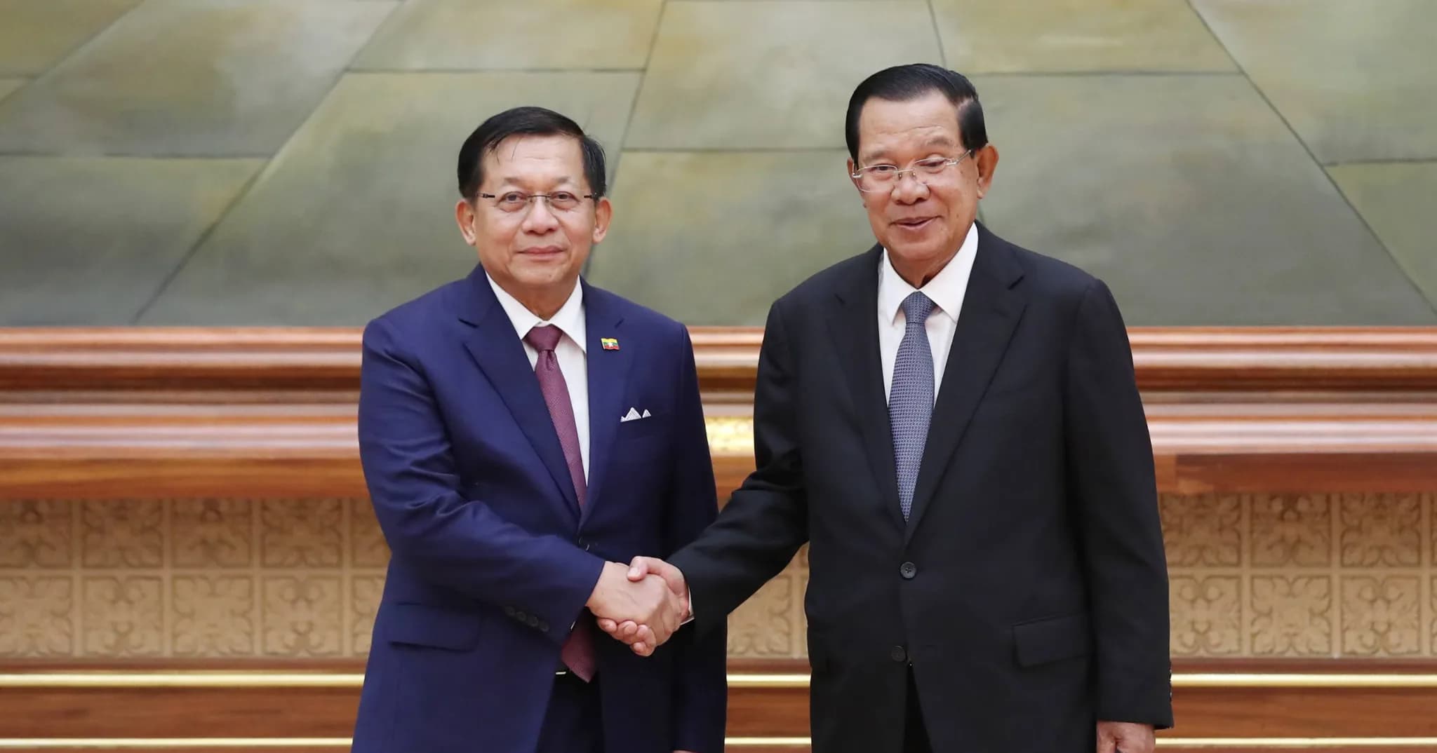 សម្តេចប្រមុខរដ្ឋស្តីទី អញ្ជើញជួបប្រជុំកំពូល ជាមួយឯកឧត្តមប្រធានាធិបតីមីយ៉ាន់ម៉ា