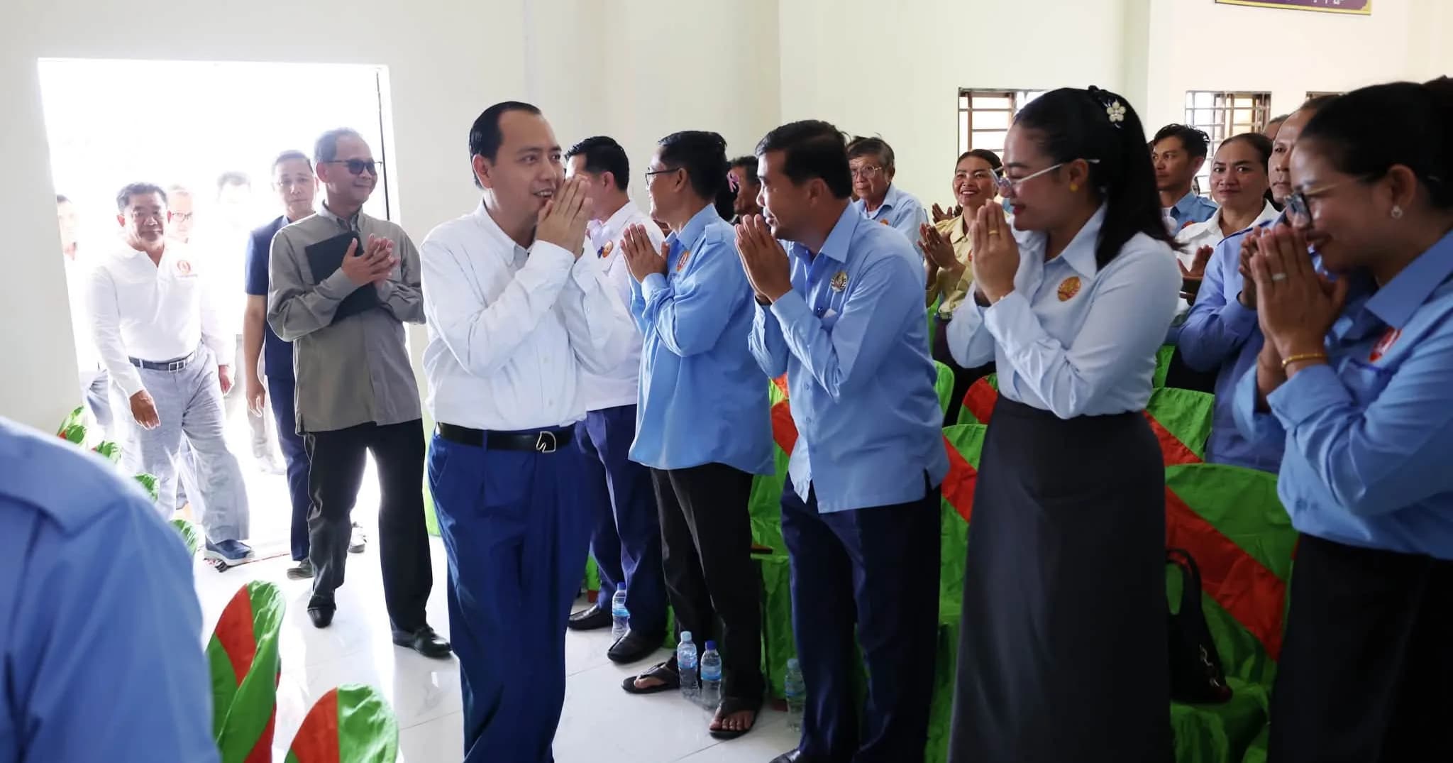 ឯកឧត្តម នេត្រ ភក្ត្រា អញ្ជើញជួបសំណេះសំណាលជាមួយបេក្ខជនឈរឈ្មោះបោះឆ្នោតជ្រើសរើសក្រុមប្រឹក្សាឃុំ អាណត្តិទី៦ ក្នុងស្រុកអូរគ្រៀងសែនជ័យ ខេត្តក្រចេះ