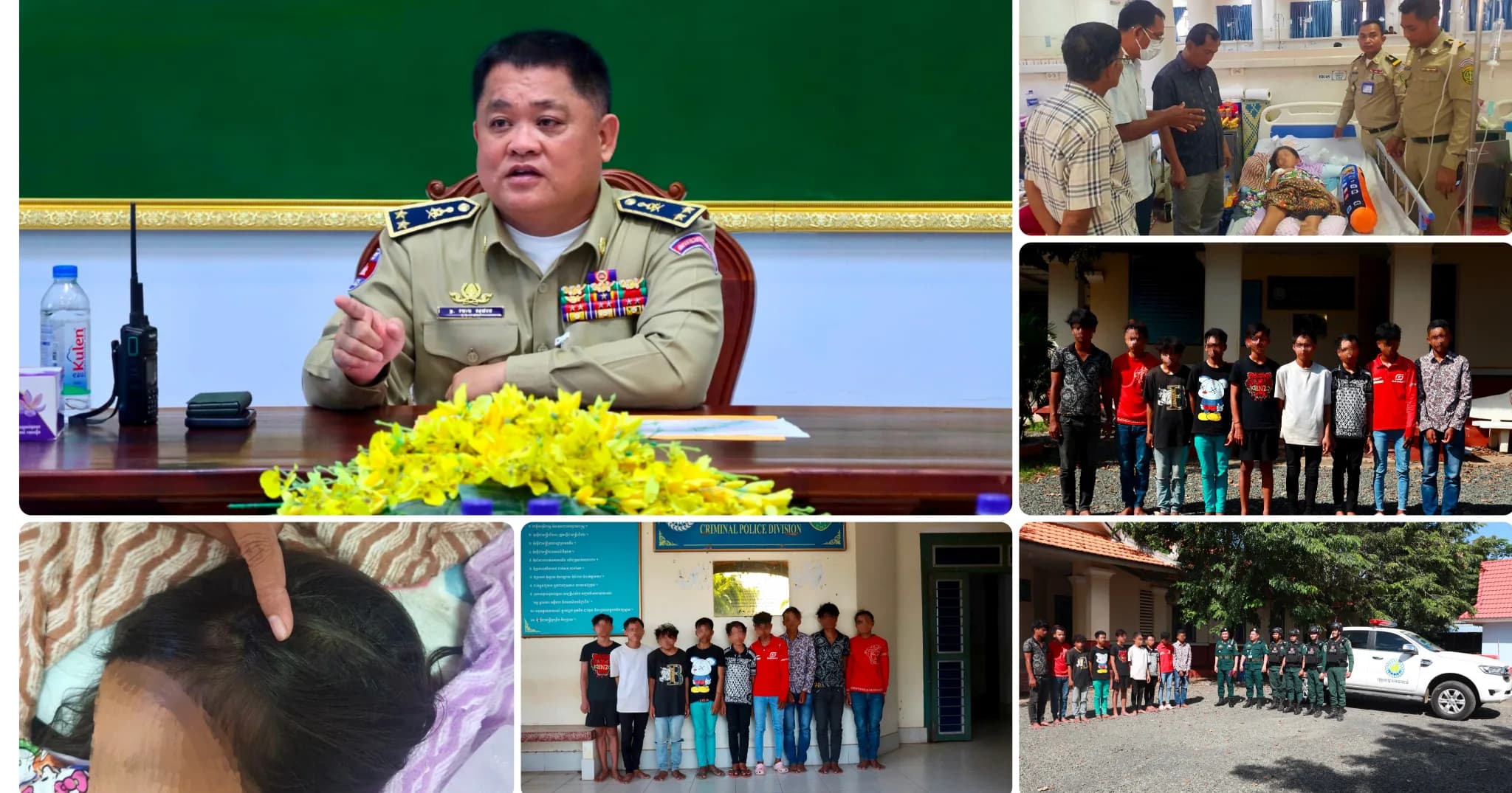 លោកឧត្តមសេនីយ៍ទោ ហេង សុផល ប្រើកណ្ដាប់ដៃដែក បង្ក្រាបក្មេងទំនើង ចាត់ការតាមនីតិវិធីច្បាប់