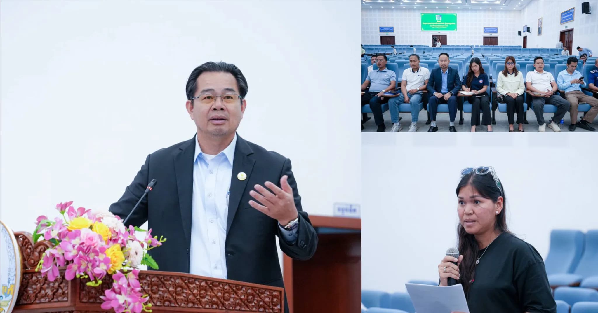 ឯកឧត្តម ម៉ាង ស៊ីណេត ដឹកនាំកិច្ចប្រជុំសម្របសម្រួល និងរកដំណោះស្រាយជូនម្ចាស់គម្រោងអគារជាប់គាំងនៅខេត្តព្រះសីហនុ