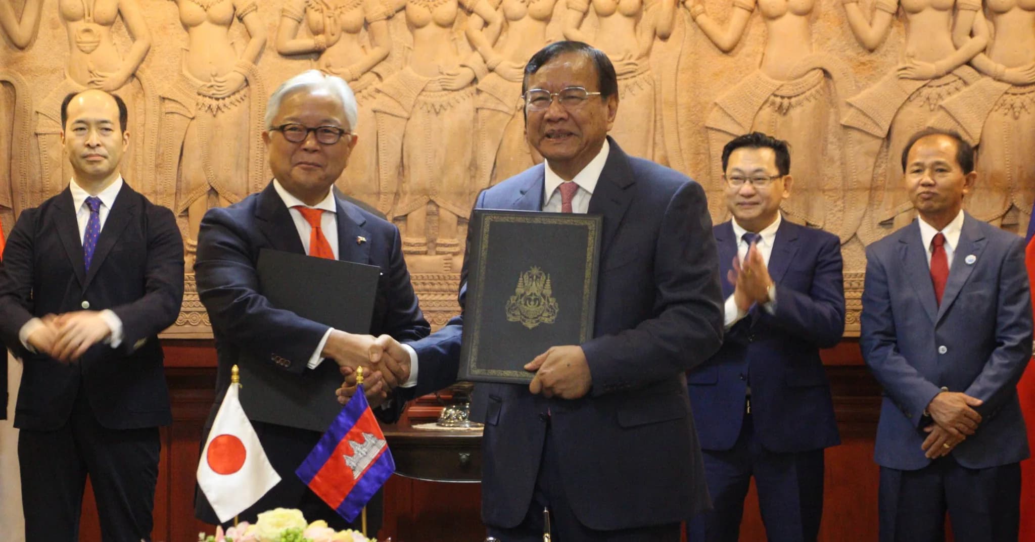 កម្ពុជា និងជប៉ុន ចុះហត្ថលេខាលើលិខិតប្តូរសារស្តីពីការផ្តល់ឥណទានសម្បទានប្រាក់យ៉េន សម្រាប់គម្រោងស្តារឡើងវិញនូវប្រព័ន្ធស្រោចស្រព និងប្រព័ន្ធរំដោះទឹក ភាគនិរតីរាជធានីភ្នំពេញ