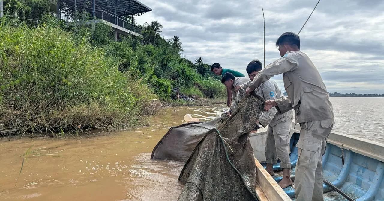 ខណ្ឌរដ្ឋបាលជលផលកំពង់ចាម បង្ក្រាបបទល្មើសនេសាទ ៣ករណីក្នុងភូមិសាស្ត្រស្រុកកំពង់សៀម និងស្រុកកងមាស