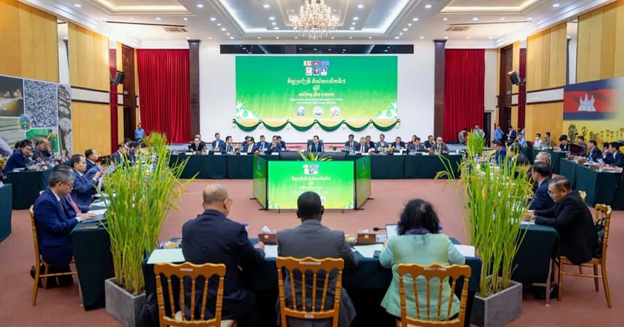 រដ្ឋមន្ត្រី៣ក្រសួងអញ្ជើញដឹកនាំបើកកិច្ចប្រជុំត្រី-វិស័យថ្នាក់រដ្ឋមន្ត្រីលើកទី៧ ស្ដីពីកសិកម្មទឹកជនបទ