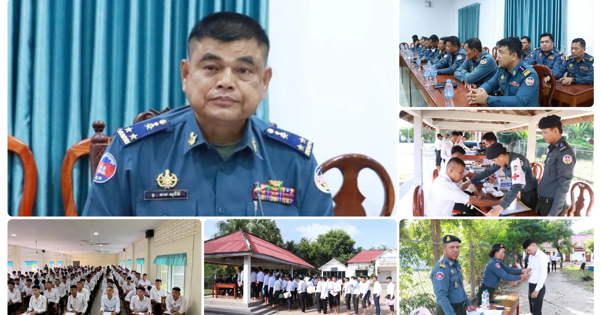 កងរាជអាវុធហត្ថខេត្តកំពង់ធំ រៀបចំការប្រឡងជ្រើសរើសយោធិនឱ្យចូលក្របខ័ណ្ឌ ជាមន្ត្រីរាជអាវុធហត្ថ